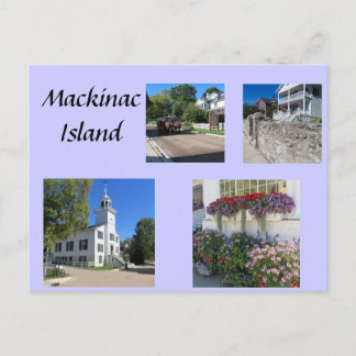 Cartão Postal Cenas de Mackinac