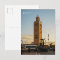 Cenas de Rua das Vibrações da Cidade de Marrakech