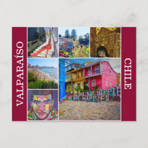 Cartão Postal cenas do valparaíso