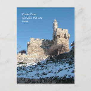 Cartão Postal Cenas e Imagens da Terra Santa de Israel