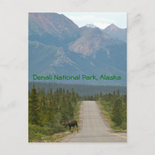 Cartão postal cênico do Alaska