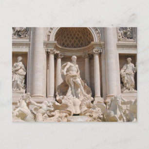 Cartão postal Cênico Trevi Fountain Itália