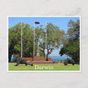 Cartão Postal cenotáfio de Darwin