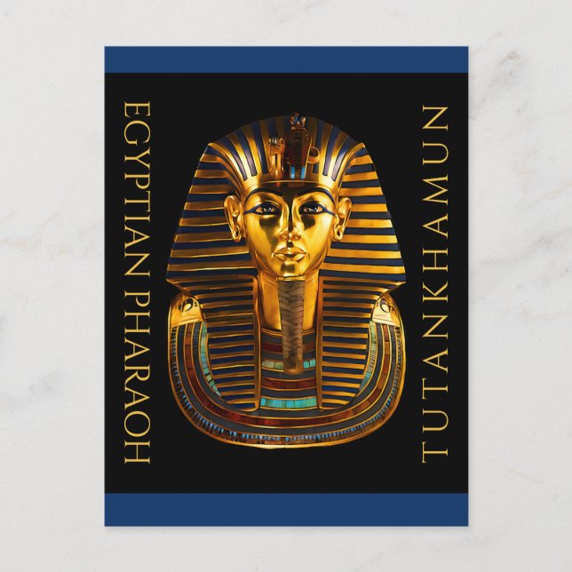 Cartão Postal Centenário de Descoberta TUTANKHAMUN (Frente)