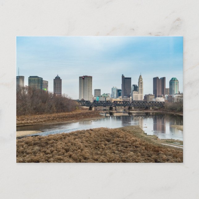 Cartão Postal Central Business District Columbus, Ohio (Frente)