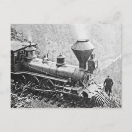 Cartão Postal Central Pacific Railroad Cape Horn California