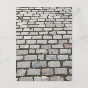 Cartão Postal Central Park Cobblestones Stone Pathway NYC Foto