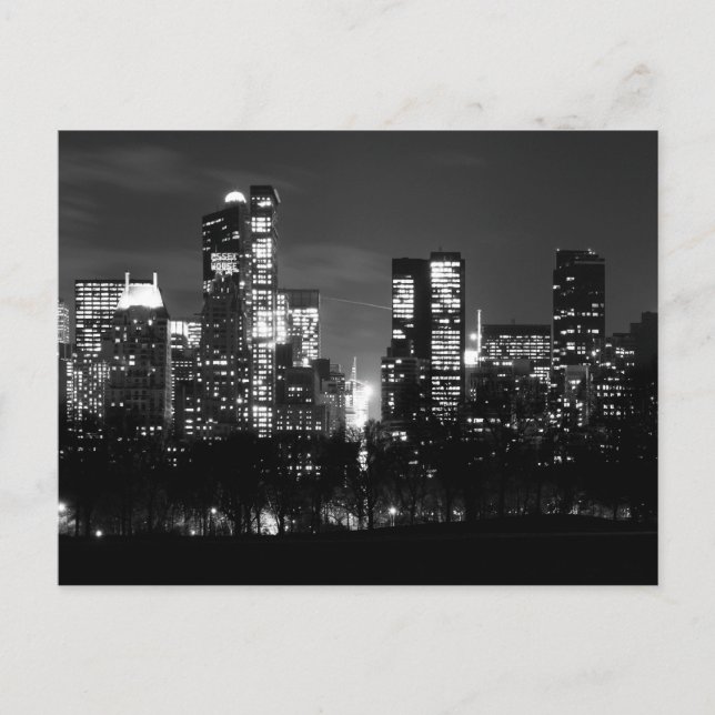 Cartão Postal Central Park South (Frente)
