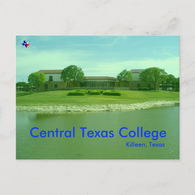Cartão Postal Central Texas College, Killeen Texas (Frente)