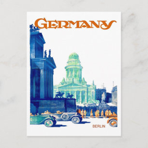 Cartão Postal centro da cidade de Berlim, Alemanha
