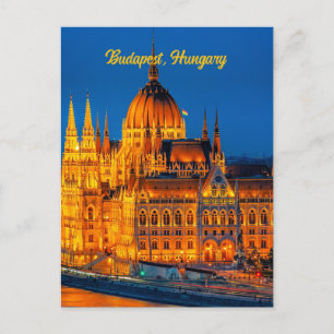 Cartão Postal Centro da Cidade de Budapeste, Hungria,