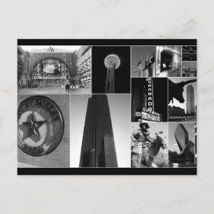 Cartão Postal Centro Dallas, Texas