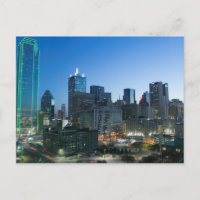 Centro Dallas, Texas no início da manhã.