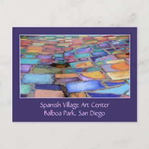 Cartão Postal Centro de Arte da Vila Espanhola, Parque Balboa, S