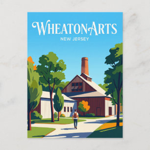 Cartão Postal Centro de Artes e Cultura Wheaton EUA