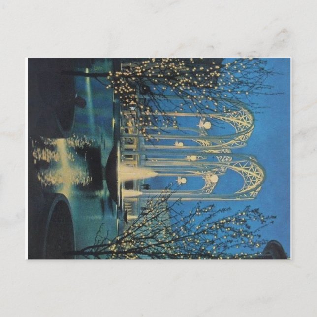 Cartão Postal Centro de Ciência Seattle (Frente)