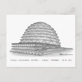 Cartão Postal Centro de Convenção Kigali, Kigali, Ruanda