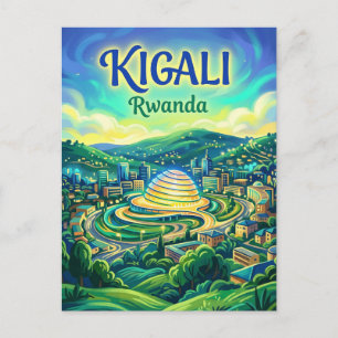 Cartão Postal Centro de Convenções de Kigali Ruanda
