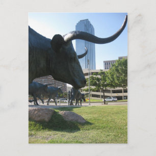 Cartão Postal Centro de Dallas, Texas Postal