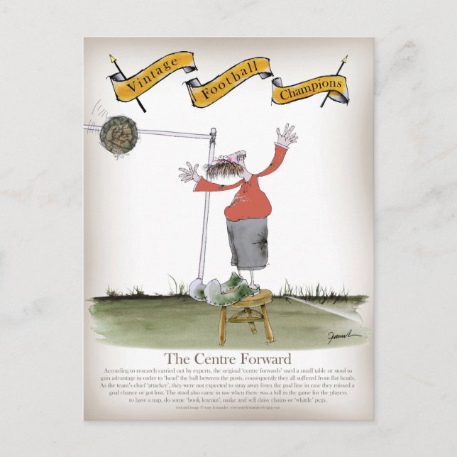 Cartão Postal centro de futebol avançado (Frente)