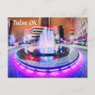 Cartão Postal centro de Oklahoma tulsa