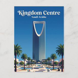 Cartão Postal Centro do Reino Arábia Saudita