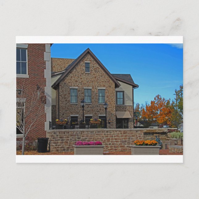 Cartão Postal Centro Dublin Ohio IV (Frente)