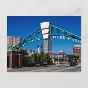 Cartão Postal Centro histórico da terceira ala Milwaukee