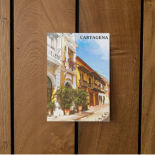 Cartão Postal Centro Histórico de Cartagena Colômbia