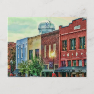 Cartão Postal centro histórico de McKinney Texas