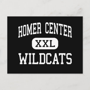 Cartão Postal Centro Homer - Wildcats - Alto - Cidade Homer