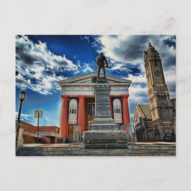 Cartão Postal centro Lynchburg va (Frente)