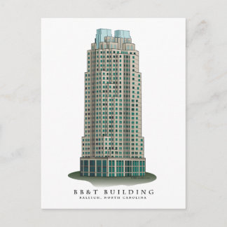 Cartão Postal Centro Raleigh, Cartão-postal NC