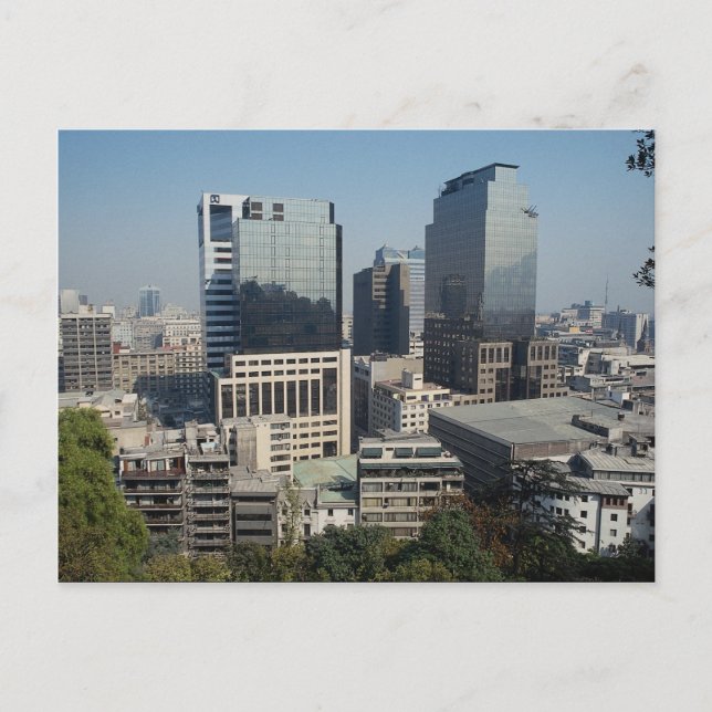 Cartão Postal Centro Santiago, Chile (Frente)