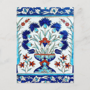Cartão Postal Cerâmica Iznik