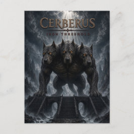 Cartão Postal Cérbero Limiar de Ferro Dark Cinema