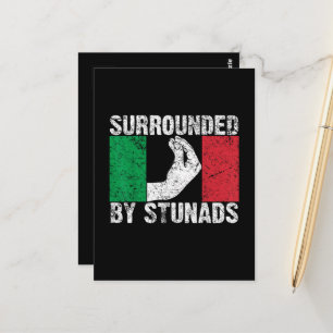 Cartão Postal Cercado por Stunads