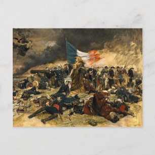 Cartão Postal Cerco de Paris