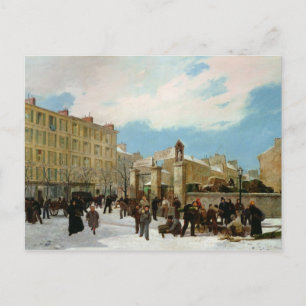 Cartão Postal Cerco de Paris