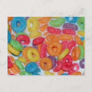 Cartão Postal Cereal Frutado
