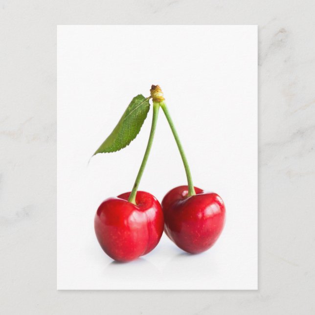 Cartão Postal Cereja doce (Frente)
