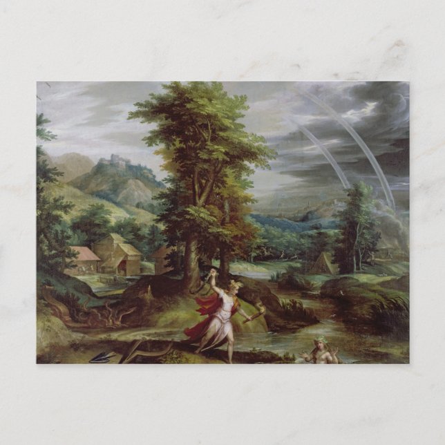 Cartão Postal Ceres e Cyane (Frente)