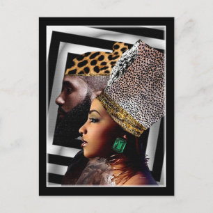 Cartão Postal Cerimônia Africana