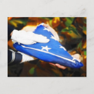 Cartão Postal Cerimônia Militar do Dia dos Veteranos