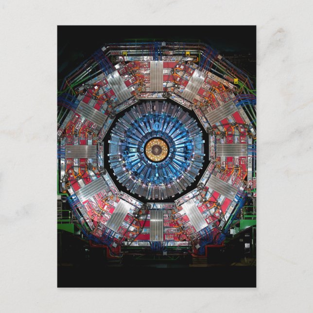 Cartão Postal CERN Shiva LHC (Frente)