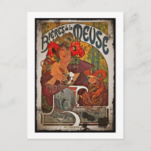 Cartão Postal Cerveja da Refeição
