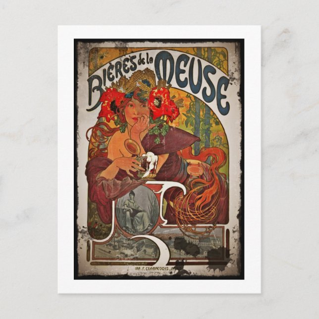 Cartão Postal Cerveja da Refeição (Frente)