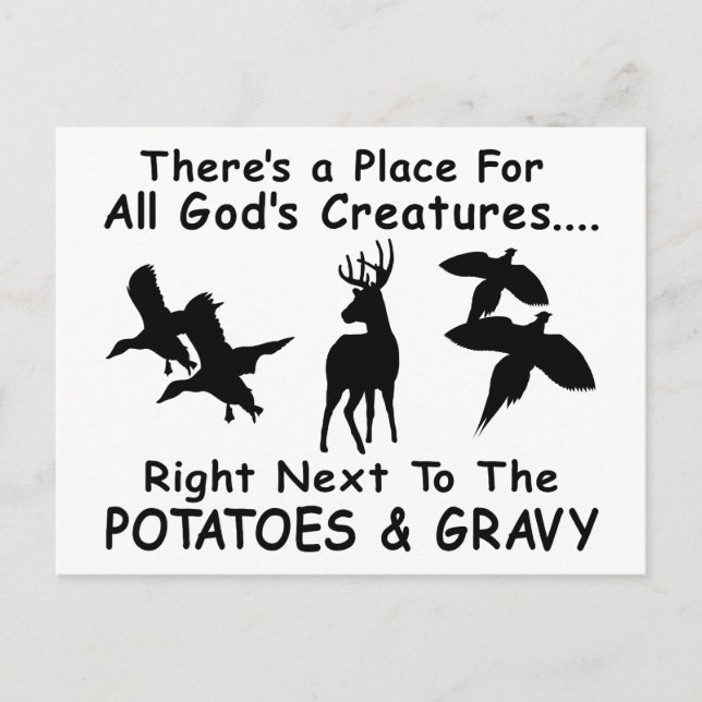 CARTÃO POSTAL CERVEJA, DUCK E CAÇA FEASANT (Frente)