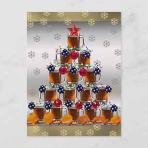 Cartão Postal Cerveja e Chips