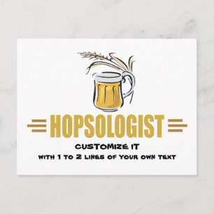 Cartão Postal Cerveja Engraçada